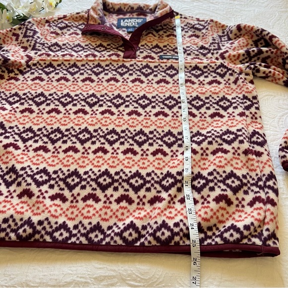 Lands' End Heritage Quarter-Snap
Fleece Pullover- Large - Picture 6 of 10